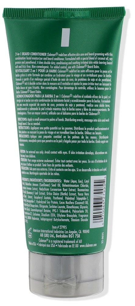 2-in-1 Beard Conditioner And Face Moisturizer | CLUBMAN