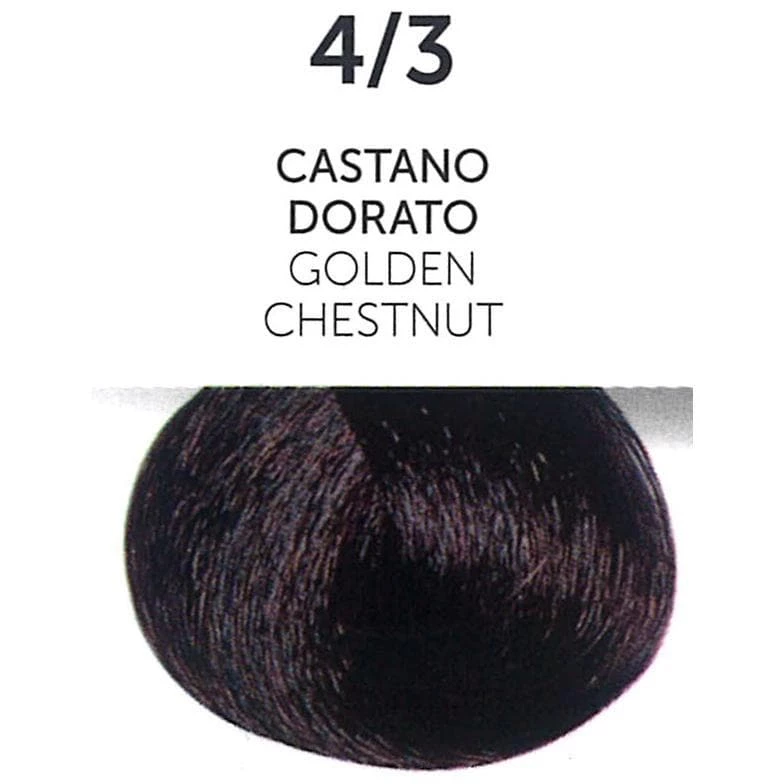 OYSTER 4/3 Golden Chestnut | Permanent Hair Color | Perlacolor