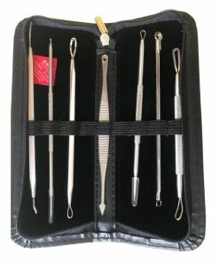 HUINI Personal Care 7-Piece Blackhead Remover Kit - Pimple Comedone Extractor