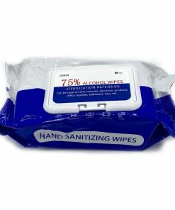 JIANHE PRODUCTS 75% Alcohol Wipes | 6"X4" | 80PCS