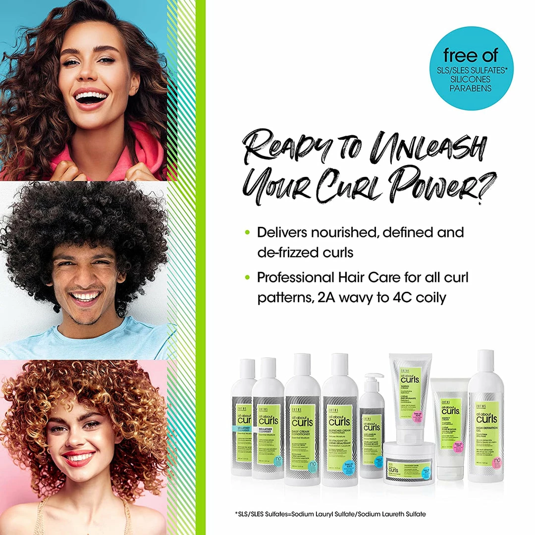 PRODUCTS All About Curls | Deluxe Moisture Starter Kit | 4 Piece Set | ZOTOS