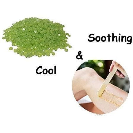HUINI Waxing Products Aloe Vera Hard Wax Beans