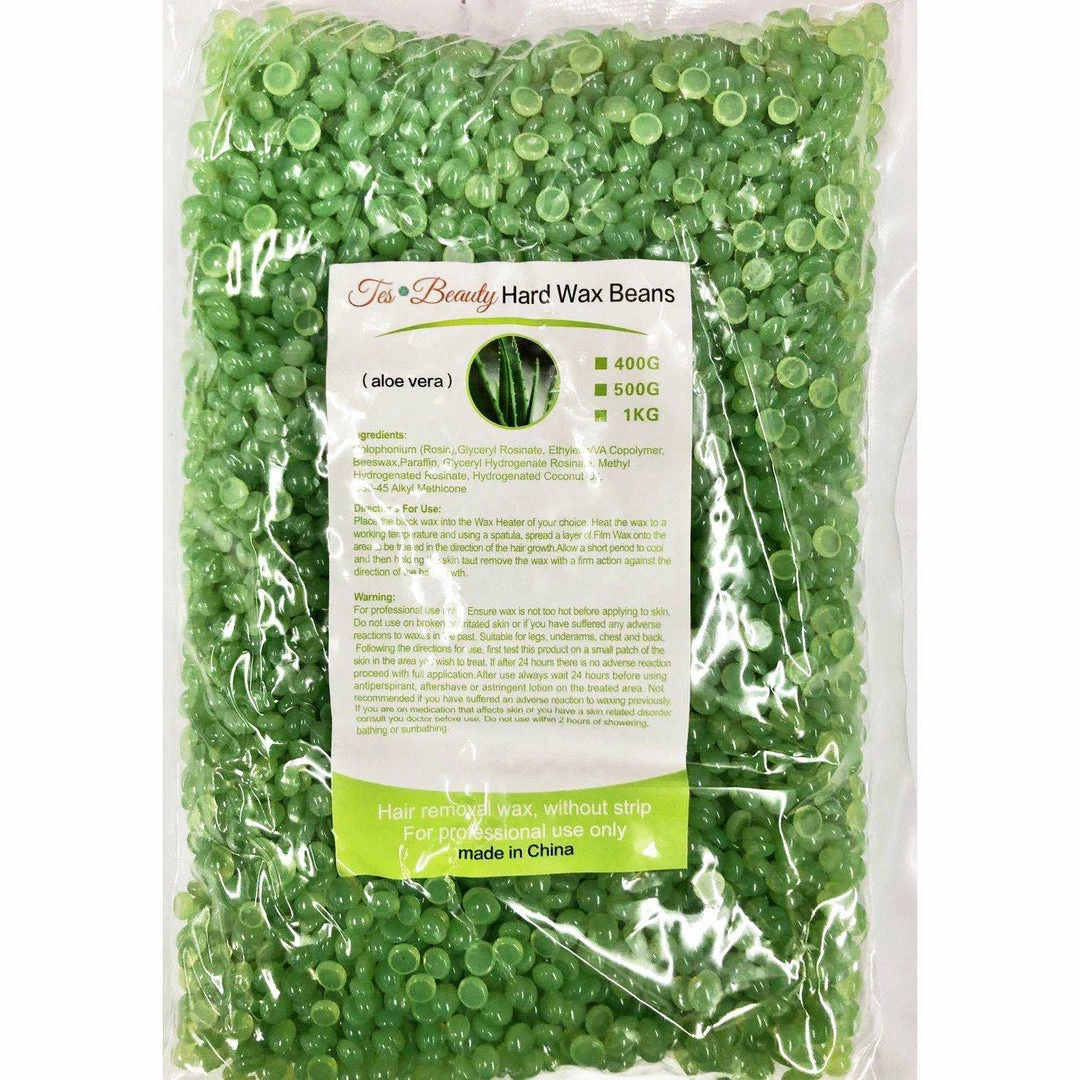 HUINI Waxing Products Aloe Vera Hard Wax Beans