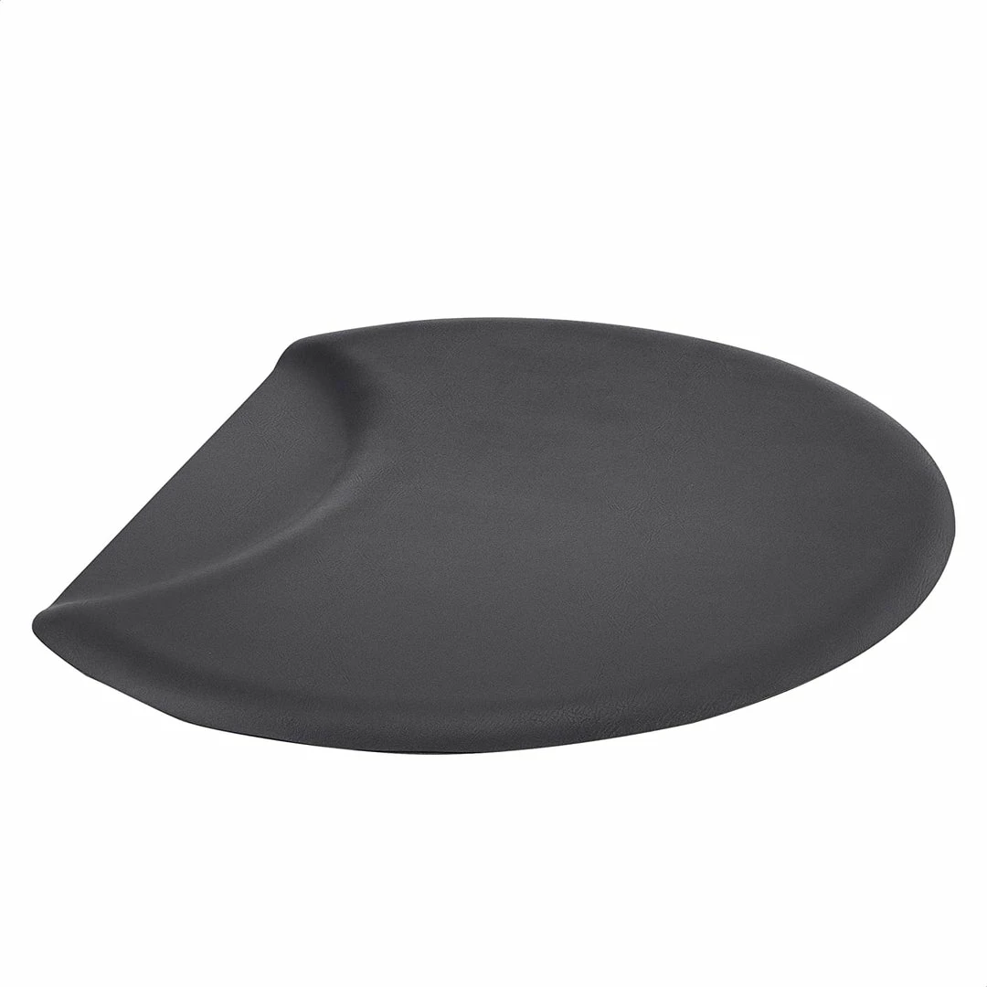 SSW Anti-Fatigue Floor Mat | Black | Semi Circle | 7/8 In. Thick