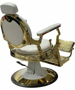 SSW B195G - Shiny White | Barber Chair Barber Chairs