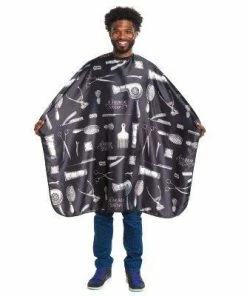 SCALPMASTER Miscellaneous Equipment Barber Print Styling Cape | 4141