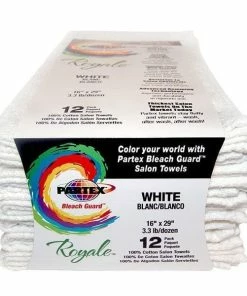 PARTEX BLEACH GUARD REGAL TOWELS | 12-PACK Personal Care