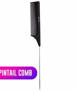 Carbon Fiber Combs | 2PK Black | 7048-2PK | COLORTRAK Combs & Brushes