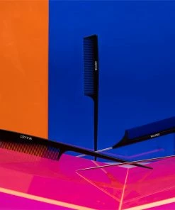 Carbon Fiber Combs | 2PK Black | 7048-2PK | COLORTRAK Combs & Brushes