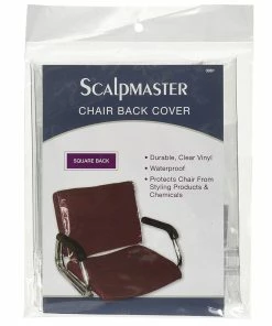 SCALPMASTER Chair Back Cover Transparent Vinyl