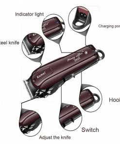 Miscellaneous Equipment Cordless Precision Cord/Cordless Fade Clipper | Kemei