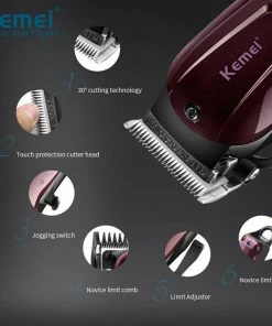 Miscellaneous Equipment Cordless Precision Cord/Cordless Fade Clipper | Kemei