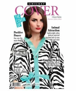 Cover Robe Zebra Mint | CRICKET PRODUCTS
