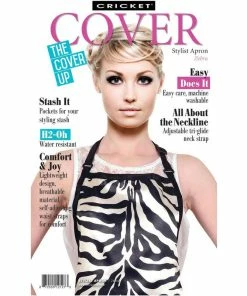 Cover Zebra Stylist Apron | CRICKET PRODUCTS