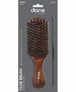 DIANE REINFORCED BOAR CLUB BRUSH With Free 7