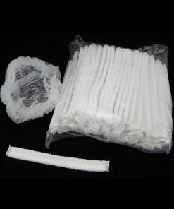 Disposable Hairband | White | 100 Bag | HOTLINE BEAUTY Spa