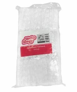Disposable Hairband | White | 100 Bag | HOTLINE BEAUTY Spa