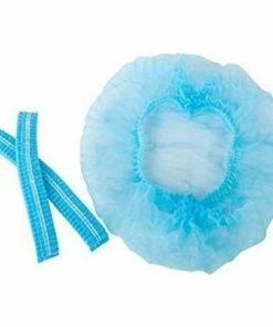 Disposable Hairnets | Blue | 100 Bag | HOTLINE BEAUTY Spa
