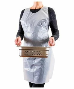 Disposable Waterproof Aprons/Color Bibs | 100 Pack | 71x117cm | HOTLINE BEAUTY