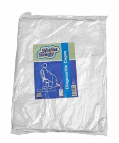 HOTLINE BEAUTY Miscellaneous Equipment Disposable Waterproof Salon Capes | 50 Pack