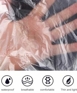 HOTLINE BEAUTY Miscellaneous Equipment Disposable Waterproof Salon Capes | 50 Pack