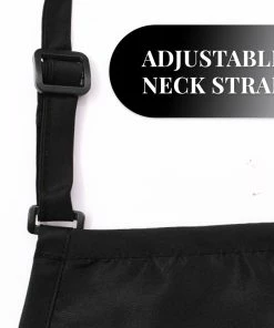 DIANE Embroidered Love Stylist Apron | Style 281-BLK | BETTY DAIN Diane By Fromm