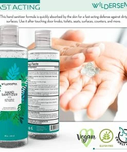 Hand Sanitizer With Aloe Vera And Tea Tree Oil | Wildersense