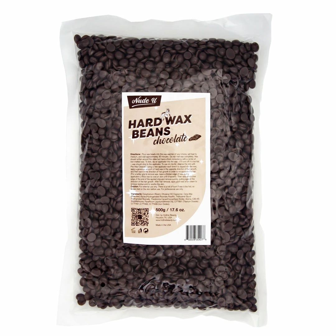 Hard Wax Beans | Chocolate | NUDE U