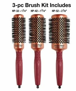 OLIVIA GARDEN HeatPro Ceramic + Ion 3-PC Bag Deal Combs & Brushes