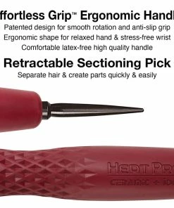 OLIVIA GARDEN HeatPro Ceramic + Ion 3-PC Bag Deal Combs & Brushes