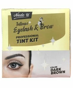 Spa Intense Eyelash & Brow | Dark Brown | Professional Tint Kit | NUDE U