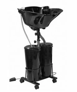 HOTLINE BEAUTY KL-2068 | Portable Plastic Shampoo Unit With Electric Pump