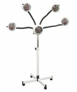 SSW Dryers/Steamers/Processors M-1019 | 5 Head Near-Infrared Lamp With Flexible Arms