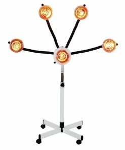 SSW Dryers/Steamers/Processors M-1019 | 5 Head Near-Infrared Lamp With Flexible Arms
