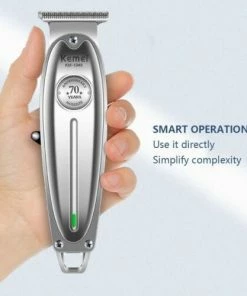 Metal Professional Hair Clipper | Electric Cordless Hair Trimmer | Kemei Miscellaneous Equipment