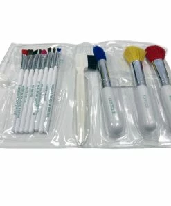 Multi Color Cosmetic Brush Set | 12pc | FANTASEA COSMETICS Personal Care