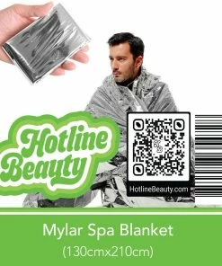 HOTLINE BEAUTY Mylar Spa Blanket | 130cmx210cm