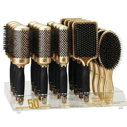 NanoThermic Ceramic + Ion | NT-54G | 2 1/8" | Olivia Garden 50th Anniversary Special Edition