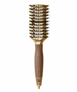 OLIVIA GARDEN NT-CVT | Tunnel | Nanothermic Contour Vent | Combo Hair Brush Combs & Brushes