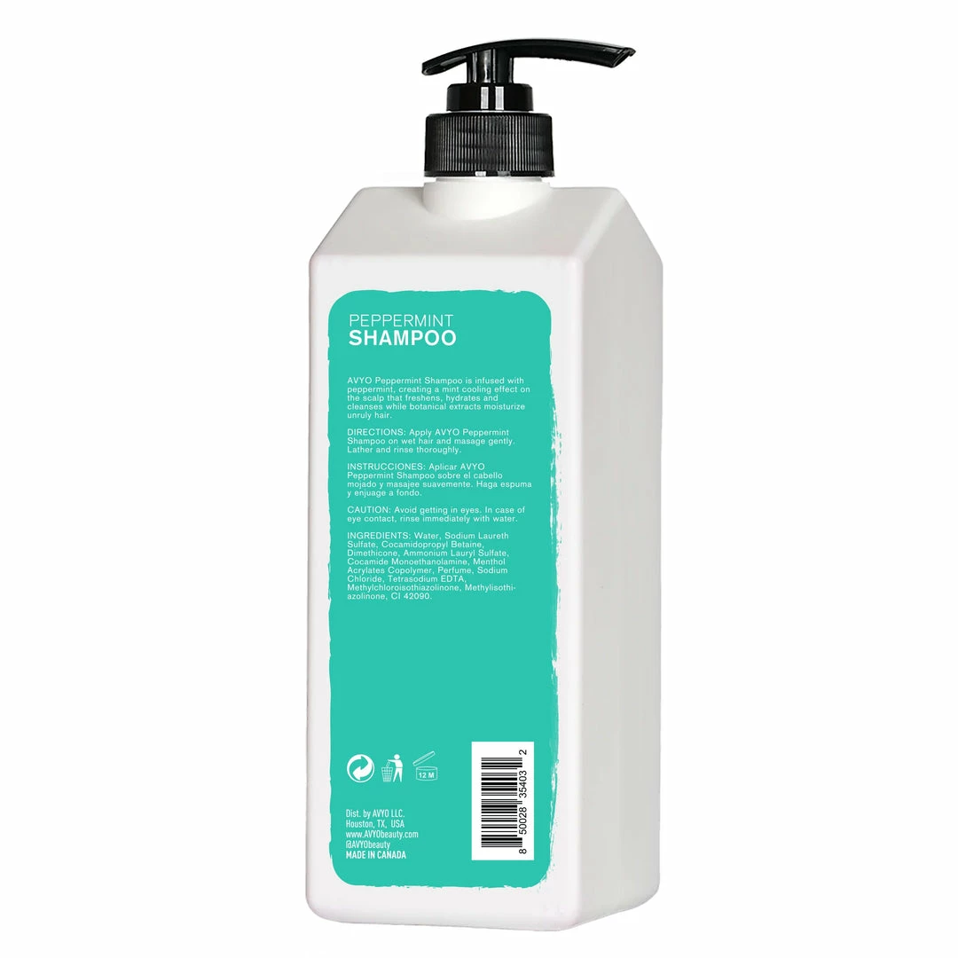 Peppermint Shampoo | AVYO PRODUCTS