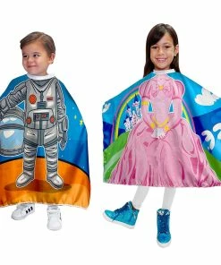 Princess & Astronaut Vinyl Kid's Capes | 2 Pack | STYLR 272 | BETTY DAIN SPA Products