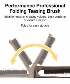 OLIVIA GARDEN Style-Up Combo Foldable Hair Brush | STU-CO