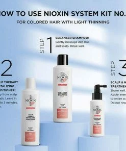 NIOXIN System 3 Cleanser Shampoo PRODUCTS