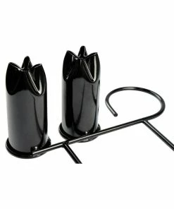 SSW Trolleys And Stools T-011B | Professional Aluminum Salon Rolling Utility Tray