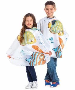 Tropical Fish | Cutting & Styling Cape | 4056 | SALONCHIC